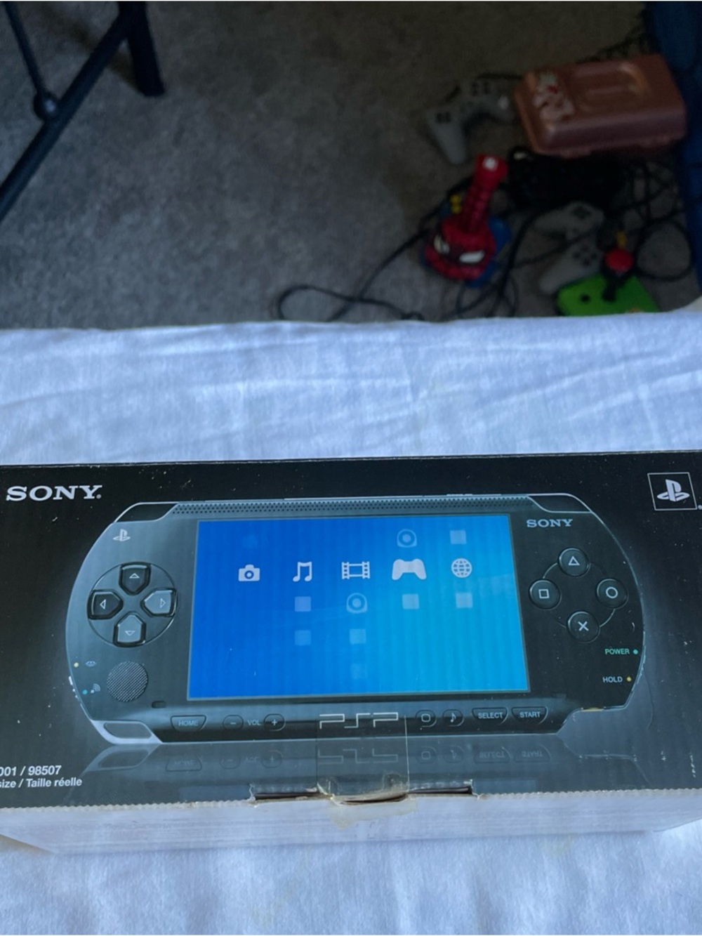 Sony PSP Portable Gaming Console - Black Box Only